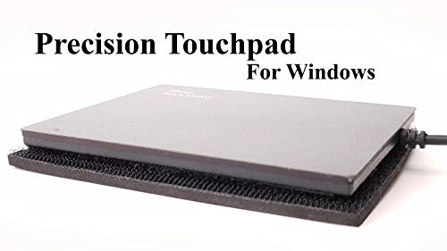 Precision Touchpad Wired USB Windows 10 ETP001PTP Most Accurate Pad for PC, 2,3,4 Finger Adjustable Programmable Gestures