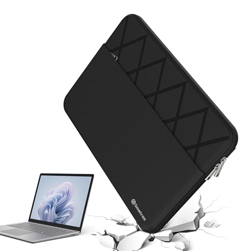 Smatree 13.8 inch Laptop Sleeve for Microsoft Surface Laptop 2024 | for 13.8 inch Microsoft Surface for Business Copilot+PC,Case with Accessory Pocket,YKK Zipper(E437) - color: Elite-Black, size: for Microsoft 13.8 inch Surface Laptop 2024 (E437)