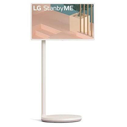 LG 27-Inch Class StanbyMe 1080p-Portable Touch-Screen-Monitor 27ART10AKPL, Built-in Battery, Full Swivel Rotation, 60Hz Refresh Rate, Calming Beige - style: StanbyMe