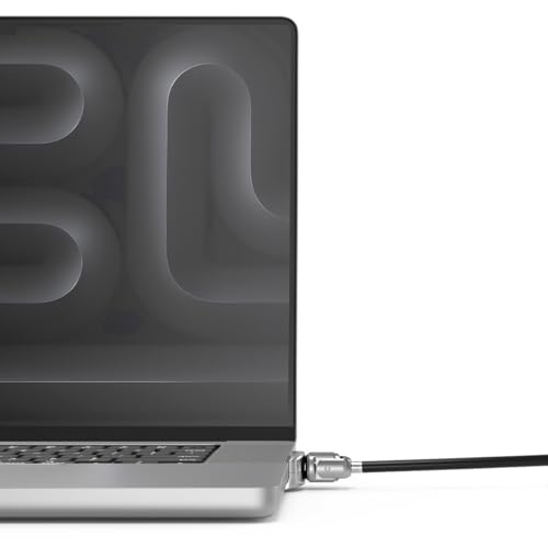 Compulocks Ledge Adapter for MacBook Pro 16-inch (M1/M2/M3/M4/M5) with Keyed Cable Lock | Secure aluminum MacBook security lock by Compulocks - size: Keyed Lock