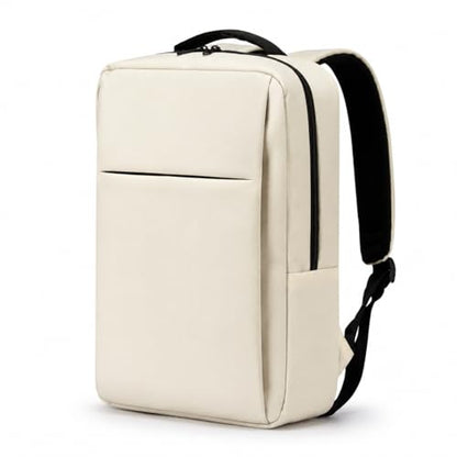 Laptop Backpack for Women & Men, 15.6" Laptop and Tablet Bag with Computer Compartment – Lightweight, Durable Travel & Work Backpacks, Beige - color: Backpack 01 Beige
