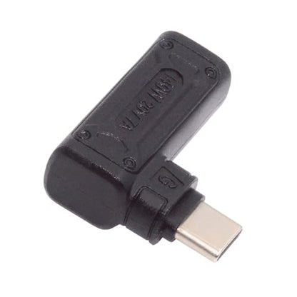 140W 100W DC Jack 5.5x2.1mm Input to USB-C Type-C Angled 90 Degree Power Plug Charge Adapter for Laptop Phone - style: 5.5x2.1mm 140W