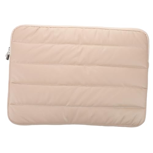 Angoily Laptop Sleeve Bag Polyester Case Multiple Compartments for Tablets Notebooks and Accessories Protection for Travel and Office Use