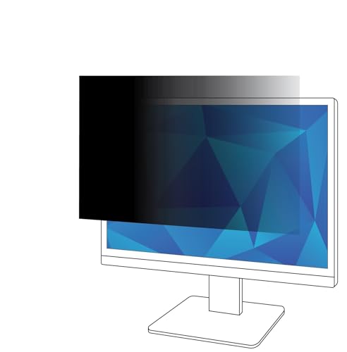 3M Frameless Blackout Privacy Filter for 24" Widescreen Flat Panel Monitor, 16:9 Aspect Ratio