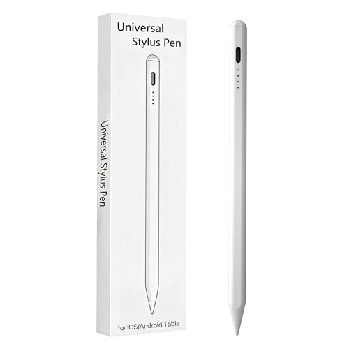 Stylus Pen Android for Samsung Galaxy Tab A11+/A11/A9/A9Plus/A8/A8plus/A7/A7lite Tablet S Pencil Touchscreens Stylists Pen(White) - color: White
