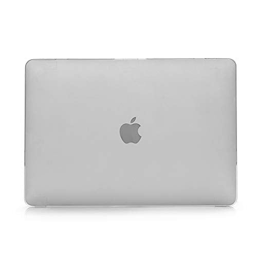 RUBAN Compatible with MacBook Pro 13 inch Case 2023, 2022, 2021-2016 M2 M1 A2338 A2289 A2159 A2251 A1989 A1708 A1706 with/Without Touch Bar, Snap On Hard Shell Case Cover (Frost White) - color: Frost White