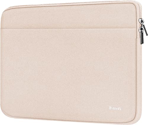 Laptop Sleeve Case 14 inch, Shockproof Protective Notebook Cover Bag with Accessory Pocket, Durable Carrying Laptop Case Compatible for MacBook HP Lenovo Dell Asus Acer, Light Pink - color: Light Pink, size: 14 Inch