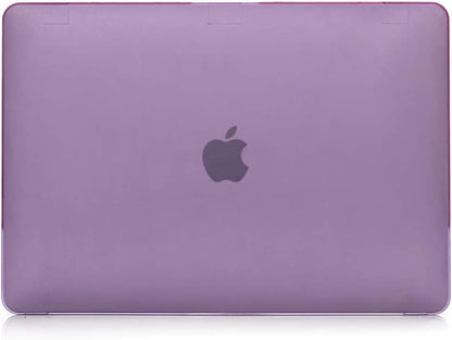RUBAN Compatible with MacBook Pro 13 inch Case 2023, 2022, 2021-2016 M2 M1 A2338 A2289 A2159 A2251 A1989 A1708 A1706 with/Without Touch Bar, Snap On Hard Shell Case Cover (Light Purple) - color: Light Purple