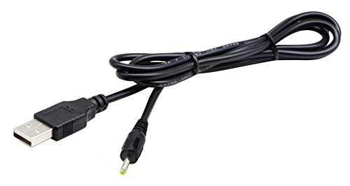 USB 2.0 A Male to DC 2.5x0.7mm Male Adapter Cable 5 Volt DC Barrel Power Jack Charging Cable for Tablet, Electronic Dog, Access Control Attendance (1M DC 2.5x0.7mm)(2packs) - color: 1M DC 2.5x0.7mm
