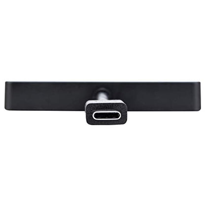 Targus USB-C to 2-Port USB 3.0 and 1 USB-C Hub with Power Pass-Through, 2.5 x 2.44 x 0.63 Inches, Black (ACH928USZ) - style: USB-C to 2-Port USB 3.0 and 1 USB-C Hub
