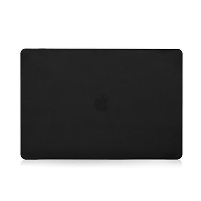 Compatible with MacBook Pro 13 inch Case M2 2025, 2024, 2023, 2022-2016 A2338 M1 A2251 A2289 A2159 A1989 A1708 A1706 with/Without Touch Bar, Plastic Hard Shell Case Cover (Black) - color: Black