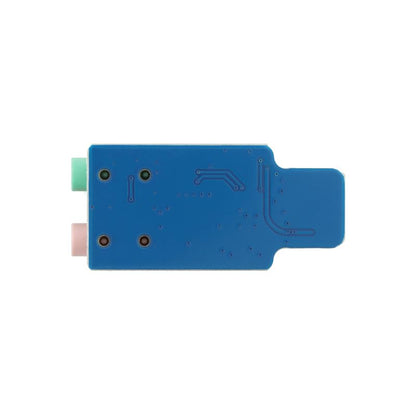 Mini-CM108 USB Sound Card External for Laptop No Driver Needed Plug and Play - color: CM108 Mini