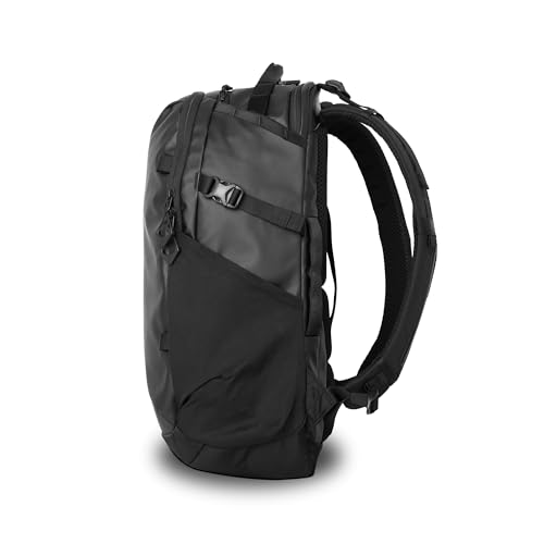 WANDRD NIMBUS 18L: Lightweight Travel Backpack for Men and Women, Weather Resistant Everyday Bag with Padded Shoulder Straps, Laptop Bag and Traveling Bag for Office (Black) - color: Black