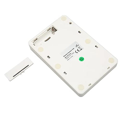 Numeric Keypad, 18 Key Wireless USB Number Pad with Low Noise Design and Comfortable Tilt Angle, for Laptop Desktop PC OS X (White) - color: White