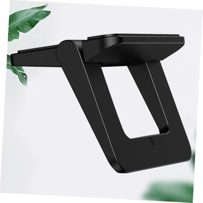 2pcs Portable Mini Laptop Holder Stand for Desk Foldable Notebook Riser with Ergonomic Angle and Space-Saving Design Ventilated Cooling Support for Travel and Work