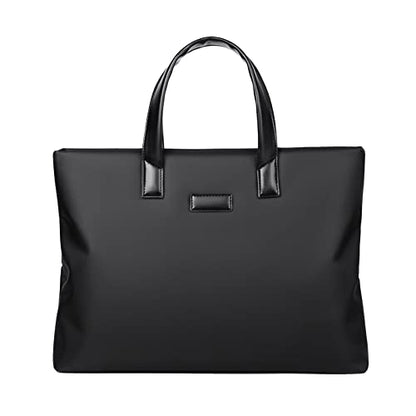 Portable Men Laptop Bag With Handles Zippers Handbag Supplies For Business Case Bag