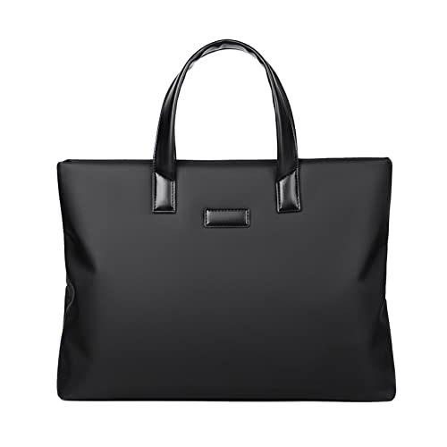 Portable Men Laptop Bag With Handles Zippers Handbag Supplies For Business Case Bag