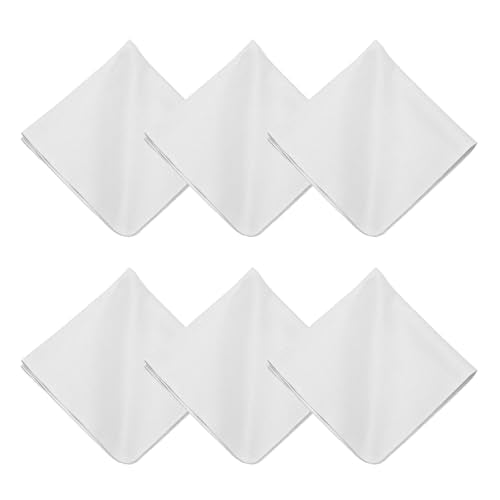 uxcell 6Pcs Microfiber Cleaning Cloth for Glasses, 8x8inch Eyeglass Cleaning Cloth for Screens Cameras Cell Phones Electronics Lenses, Gray - color: Gray, size: 8x8"