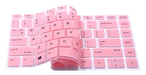 Silicone Keyboard Cover Skin Compatible for 14" HP ProBook 440 445 G5 G6 G7, HP ProBook 430 G5 13.3", HP ProBook x360 440 G1, HP ProBook 640 G4 G5 (Pink) - color: Pink