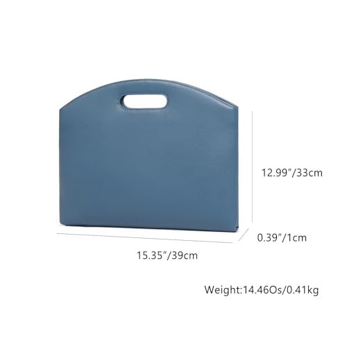 Official Document Computer Bag Stylishly Sleek with Multiple Compartments and Easy to Carry Design - color: Brussels Sprouts/Pu