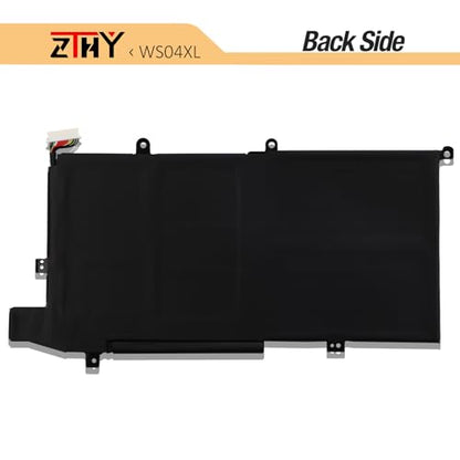 WS04XL Laptop Battery Replacement for HP Spectre X360 14-EA000 14T-EA000 | 14-EA0510la 14-EA0007NA 14-EA0023DX 14-ea0378ng 14-EA0002NI 14-EA0520NA L97352-2D1 L97357-005 WS04066XL 66.52Wh 4Cell - size: 9.65*5.12*0.2 inch WS04XL