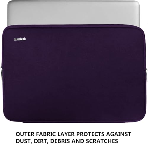 Laptop Case, 15.6 Inch, Durable Shockproof Protective Sleeve Cover Compatible with HP, ASUS, Lenovo, Acer, Notebook, Computer, Dark Purple - color: Dark Purple, size: 15.6 Inch