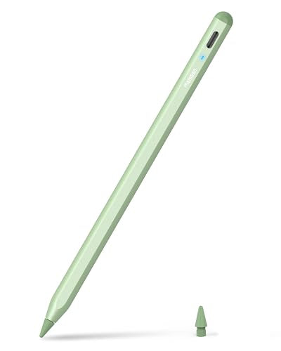 Metapen Pencil A8 for Apple iPad 2018-2026, (2X Faster Charge), Palm Rejection, Pixel Precision, Stylus Pen for iPad 11/10/9/8/7/6th Gen, Pro 12.9/11/13-inch M4, Air 3/4/5/M2/M3, Mini 5/6th, Green - color: Green