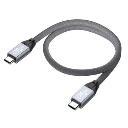 USB-C to USB-C SSD High-Speed Data Transfer Cable for Samsung T7 T9 SanDisk | 1.6 Ft Short USBC to USBC High Speed 20Gpbs SSD Data Transfer Cord for iPhone 17 16 15 Android Samsung Crucial X9 X6, WD, SSK
