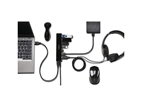 Kensington K39123AM UH7000C USB 3.0 7-Port Hub with Charging