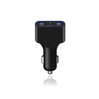 BatPower High Power Delivery 120W USB-C Laptop Car Charger Compatible with Surface Book Laptop 4 3 Pro 10 9 8 X 7 HP Razer Dell USB-C Laptop Vehicle Charger DC 12v-24v Auto Charger - color: Black