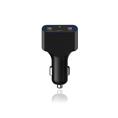 BatPower High Power Delivery 120W USB-C Laptop Car Charger Compatible with Surface Book Laptop 4 3 Pro 10 9 8 X 7 HP Razer Dell USB-C Laptop Vehicle Charger DC 12v-24v Auto Charger - color: Black