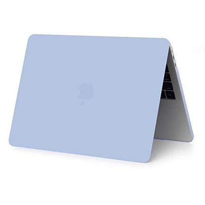 Se7enline Compatible with MacBook Pro 2016-2019 Cover Hard Case Compatible with MacBook Pro 13 A1706/A1989/A2159 with Touch Bar&Sleeve Bag&Keyboard Skin&Screen Protector&Dust Plug, Serenity Blue - color: Serenity Blue, size: 13 inch (2016-2019 Version)