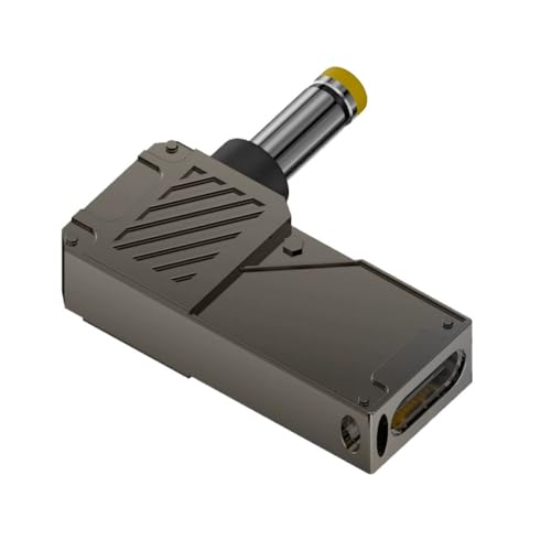 USB C to DC Adapter,USB C Female to DC 4.8x1.7mm HP Barrel Jack Plug PD 100W Laptop Fast Charging Adapter with Wattage Display - style: 4.8x1.7mm for HP