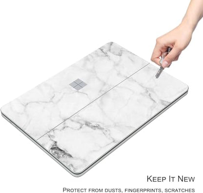 Ultra Thin Protective Cover Skin Decal Sticker for 2023 Microsoft Surface Laptop Studio 2, Easy Apply, Anti-Scratch, Residue Free Vinyl Skin [Fresh Marble] - color: Fresh Marble, size: Surface Laptop Studio 2