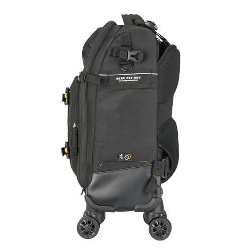 VANGUARD ALTA FLY 55T G2 DSLR Convertible Camera Backpack, 8 Wheel Spinner/Trolley, 22 Liter Capacity, Holds 14" Laptop