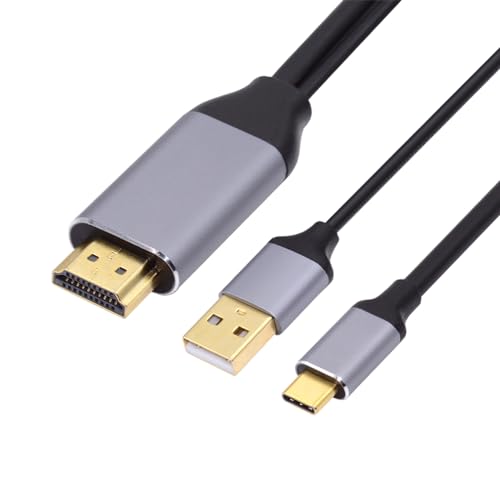 Reversible HDMI 1.4 Source to USB 3.1 Type C USB-C Displays Male 4K HDTV Cable for Laptop Monitor 1.8m - style: HDMI 1.4 to USB-C 4K