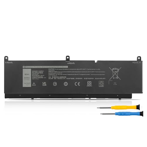 ZTHY 95Wh PKWVM Battery Replacement for Dell Precision 7550 7560 7750 7760 | P44E P93F P44E001 P44E002 P93F001 P93F002 C903V 17C06 0CR72X 0447VR 068N03 453-BBCQ Laptop Battery 11.4V 6-Cell