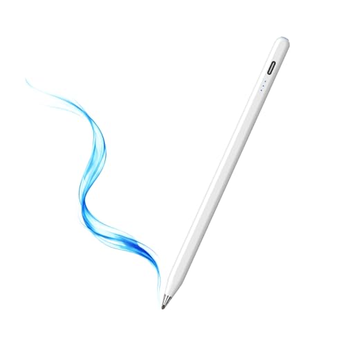 Galaxy Tab A11+ Stylus Pen for Samsung Table A11/A9+/A9 Drawing Stylus for Android Tablets, Precise Writing Pencil,Fast Charging,Auto Sleep,Button on/Off (White) - color: white