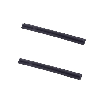 2 PCS PCI Port Anti-dust Plugs, Silicone Covers Caps Stoppers, Port Protector for End Computer Digital Socket Printer,3.23 x 0.31 x 0.24 (LxWxH) - size: PCI/Black/2 PCS