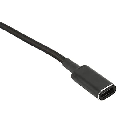 USB C to Slim Tip Adapter 4.0x1.35, PD Fast Charging Converter for Laptops, Aluminum Alloy Shell Heat Dissipation, Small Portable for Office Travel Business Trips