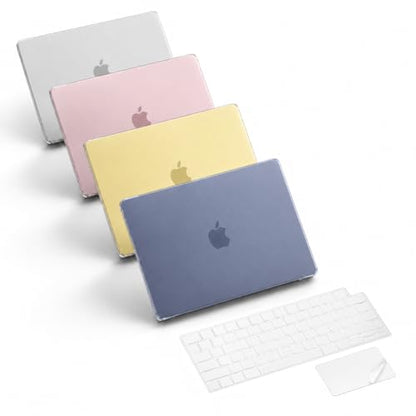IMMOENUC Protective Case Set Compatible with 2026 MacBook Neo 13 Inch, Frosted Translucent Matte Hard Shell Cover with Keyboard Cover and Trackpad Film