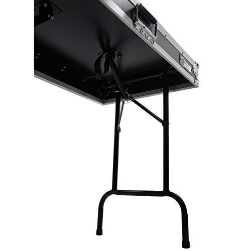 Harmony Audio HCTABLE Portable 36" Wide DJ Workstation Table 30" Height