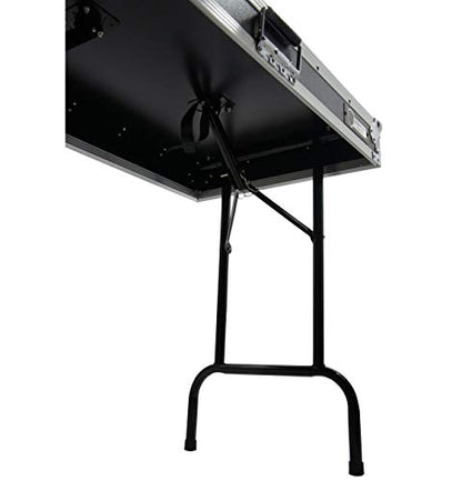 Harmony Audio HCTABLE Portable 36" Wide DJ Workstation Table 30" Height