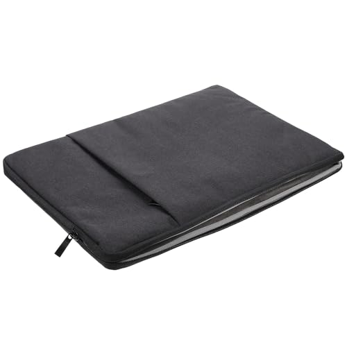 OSALADI 14-inch Laptop Sleeve Case Waterproof Wear-Resistant Shockproof Computer Bag with Tablet Holder Travel Protective Cover for Men and Women