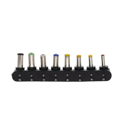 8Pcs/Set Universal AC DC Power Supply Charger Adapter Tips Connector for Notebook Laptop Charging