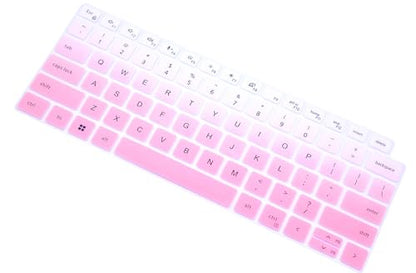 Keyboard Cover Skin Compatible for Dell Latitude 5440 5430 5431 5420 14", Dell Latitude 14" 7440 7430 7420 7410, Dell Latitude 14" 9000 9420 9430, Dell Latitude 9520 9510 7520 15.6" (Gradient Pink) - color: Gradient Pink