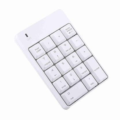 Numeric Keypad, 2.4GHz USB Numpad 18 Key Portable Wireless Number Pad for Laptop PC Computer Excel Data Entry
