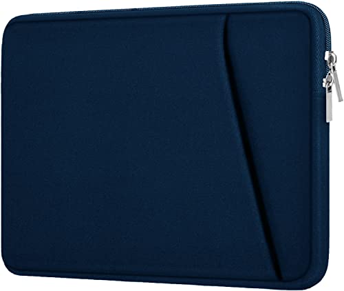 15.6 inch Laptop case, Durable Briefcase Shockproof Protective Sleeve, Handbags Portable Laptop Bag for 15.6 inch HP Dell Asus Lenovo Notebook Computer Cover with Front Pocket, Blue - color: Blue, size: 15.6 inch