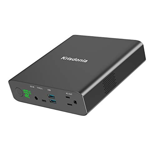 AC Outlet Portable Laptop Charger (TSA-Approved) 27000mAh 130W Travel Laptop Power Bank & External Battery Pack for MacBook, Laptop, CPAP, Projector and More