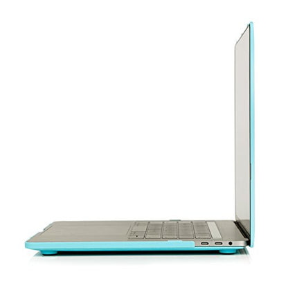 RUBAN Case for MacBook Pro 15 inch 2019 2018 2017 2016 Release A1990/A1707 with Touch Bar, Plastic Hard Shell Cover, Turquoise - color: Turquoise